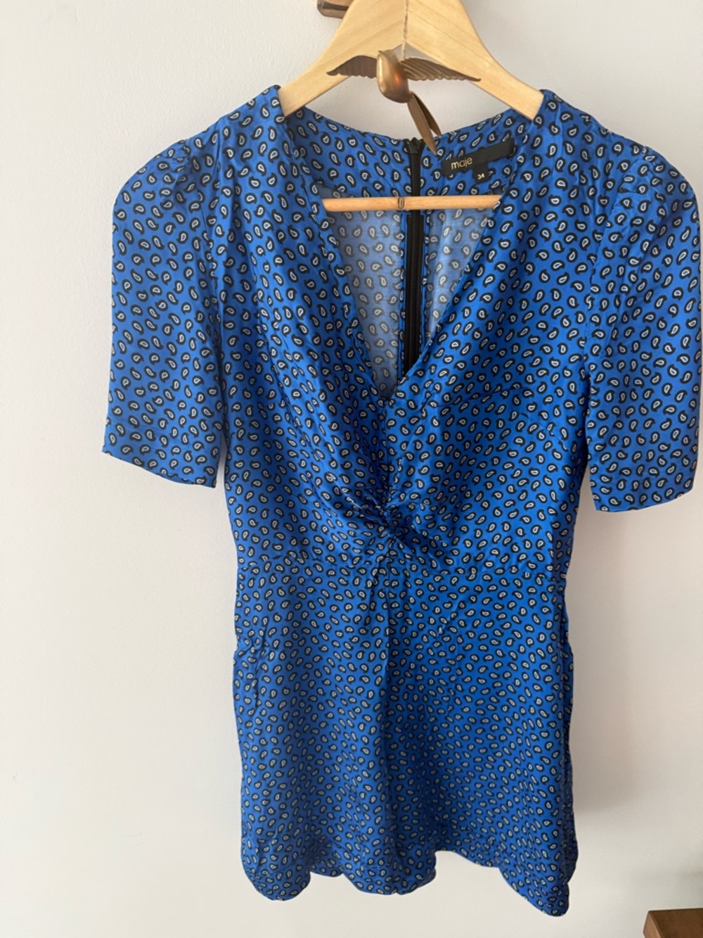 Maje Blue jumpsuit